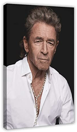 EFEZAC Peter Maffay Poster 2 Leinwand Poster Schlafzimmer Dekor Sport Landschaft Büro Zimmer Dekor Geschenkrahmen Stil 08x12inch (20x30cm)