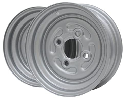 Caravan Pkw Anhänger Stahlfelge Felge Anhängerfelge 3.50 x 10 Zoll ET 0 LK 4x100 440kg (Satz)