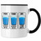 Trendation - Jura Tasse Geschenk Juristen Geschenkidee Lustiger Spruch Humor Anwalt (Schwarz)