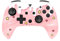 DragonShock – PopTop kompakter, kabelloser Bluetooth-Controller | Wireless Controller kompatibel mit Nintendo Switch und PC| Sweet Pink Style