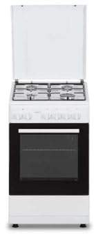 Cuisiniere gaz OCEANIC OCEACG50GW - 4 feux - L49,8 xP61 xH 86 cm - Blanc
