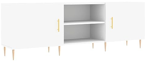 vidaXL TV-Schrank Weiß 150x30x50 cm Holzwerkstoff