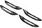 4 Pack Car Door Handle Protective Covers Freeze Carbon Fiber Style Compatible with Y