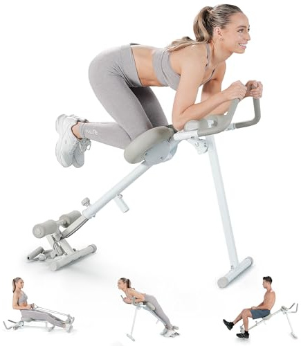 Wonder CORE Pro Max, 4-in-1-Trainingsgerät: Rudergerät, Bauchmuskelgleiter, römischer Stuhl und Beinpresse, revolutionieren Sie Ihr Heim-Fitness-Erlebnis
