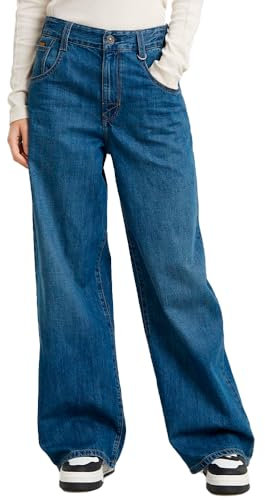 G-Star Damen Skater High Loose Jeans, Blau (Faded Blue Glacier D25286-d536-g841), 31W / 30L