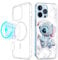Magnetische Handyhülle für Samsung Galaxy S24 Ultra 5G Hülle [Kompatibel mit MagSafe], Militärschutz Stoßfest Schutzhülle mit Süßes Stitch Anime Muster Case für Samsung Galaxy S24 Ultra 5G,X3