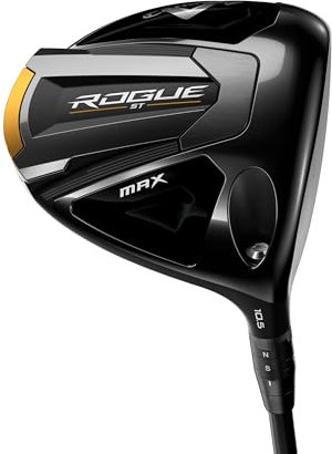 Callaway Golf 2024 Rogue ST Max Driver (Left, 50 Gram, Stiff, 9 Degrees)