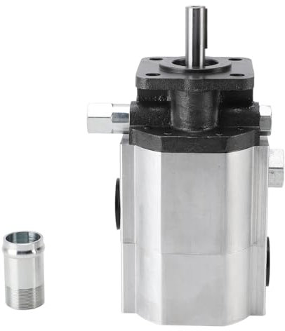 Mumusuki Pompa Spaccalegna Idraulica a 2 Stadi 16GPM 3600RPM per Spaccalegna a Gas, Centraline Idrauliche con Lega di Alluminio, Acciaio Inossidabile