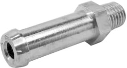 Mysttoo 1/16 NPT Radiator Aluminum Overflow Nipple Barb Hose Fitting for Universal Radiators Oil Tank