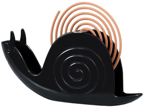 PhnkjGh 2 pièces Supports de Bobine de Moustique, Support De Bobine Anti-Moustique en Forme d'escargot, Support Anti Moustique, Porte Encens Anti Moustique pour Maison Et Jardin