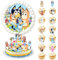 Tortenaufleger Essbar Junge 14 Stück, 20 cm Tortendeko Essbar mit Cake Topper, Fondant Tortenaufleger Tortenbild Geburtstag, Tortenaufleger Foto Geburtstag Junge