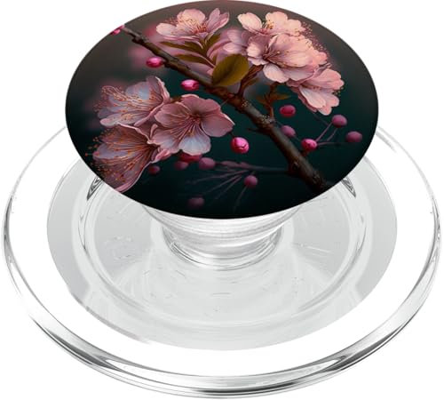 Japanisches Kirschblüten Design für PopSockets PopGrip für MagSafe