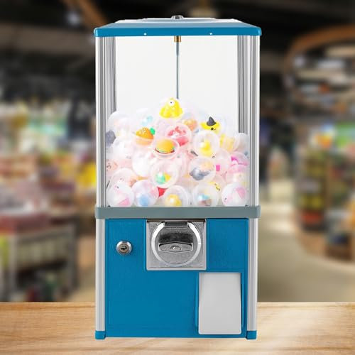 KYZTMHC Machine à Chewing-Gum, Machine à Chewing-Gum Transparente, Distributeur de Bonbons, Machine à Capsules Automatique pour magasins de détail, pour la Maison, Magasin de Jeux, dépanneur