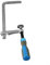 Emiif Lot de 2 colliers de serrage à queue d'aronde 160 x 60 mm avec poignée ergonomique pour rail de guidage d'atelier, menuiserie, fixation de table (1 pièce)