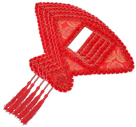 SHINEOFI 5 Blätter Plüsch Fan Schalter Aufkleber Room Decor Wand Aufkleber Dekorationen Polyester