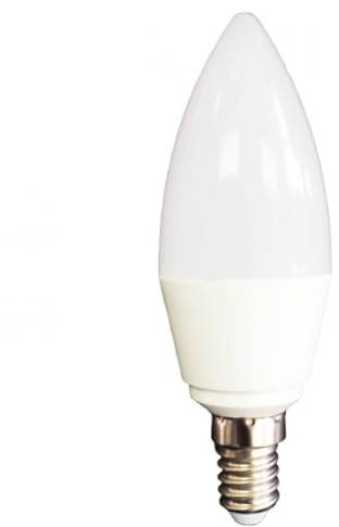 Lyveco SES LED 240v C37 6w Candle 470lmn 4000K