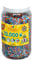 Hama Perlen 211-90 Bügelperlen XXL Dose mit ca. 13.000 bunte Midi Bastelperlen mit Durchmesser 5 mm im gestreiften Mix, kreativer Bastelspaß für Groß und Klein