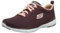Skechers Flex Appeal 3.0 First Insight, Sneakers Mujer, Marrón (Red Burgundy Mesh Pink Trim), 36 EU