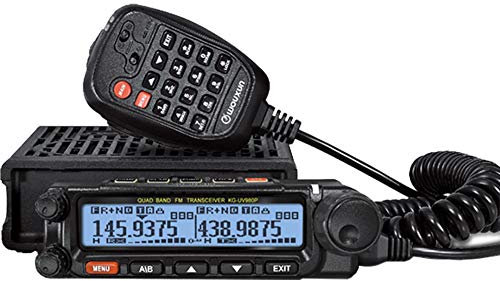 Wouxun KG-UV980P - Radio Mobile Quad Band CB e VHF/UHF Con Ricezione Air Band