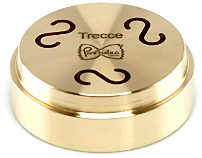 Pastidea – Matrize Bronze Trecce Zöpfe kompatibel mit Kenwood Pasta fresca oder mit Adapter auch in anderen Nudelmaschinen