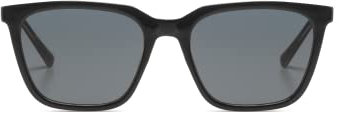 KOMONO Jay Black Tortoise Unisex Quadratische Cellulosepropionat-Sonnenbrille für Damen und Herren mit UV-Schutz und kratzfesten Gläsern