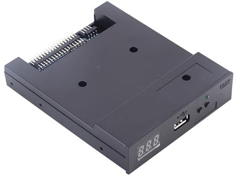 USB-Diskettenlaufwerk-Emulator, 3,5-Zoll-Diskettenlaufwerk zu USB-Emulator Simulation Externe Diskette für musikalisches Keyboad 34-poliger 5-V-DC-USB-Diskettenlaufwerk-Emulator für elektronische