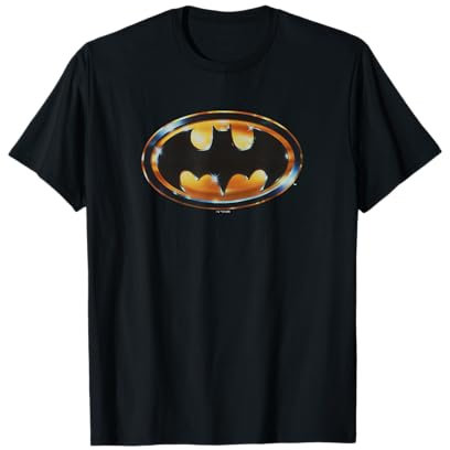 Batman (1989) Batman Shiny Logo Maglietta