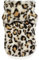 Croci Sweatshirt für Hunde mit Guepard-Kapuze, Rückengröße 25 cm, Öko-Fell, verstellbar mit Klettverschluss, mit Gummizug und Loch für Leine und Geschirr, Leopardenfarbe