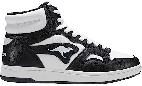KangaROOS K-Slam Point Mid Sportschuhe Herren Trainingsschuh Schwarz Sport, Schuhgröße:45 EU