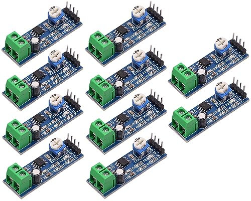 WWZMDiB LM386 Mono Audio Amplifier 200 Times Circuit Design with 10K Adjustable Resistor 5~12V