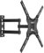 Supporto da Parete per TV da 26 a 55 pollici - Braccio Porta TV con Peso fino a 40 kg - Appendi TV a Muro con Standard VESA 75x75 – 400x400 mm/Staffa Televisore Inclinabile e Girevole STE344-B Nero