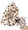 Anulely Snood für Hunde,Hundehalswärmer - Weicher, Warmer Leoparden-Schlauchschal für Hunde | Hundeschal für kaltes Wetter, für Hunde, Katzen, Kaninchen, Chinchillas, für Partys, Weihnachtsfeiern