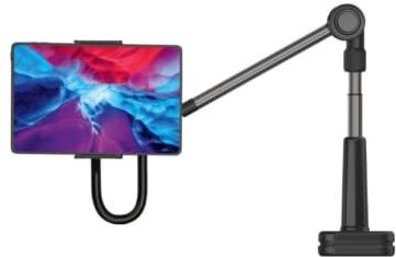 Fixed Relax Tablet-Halter Verstellbarer Arm mit Klemme schwarz