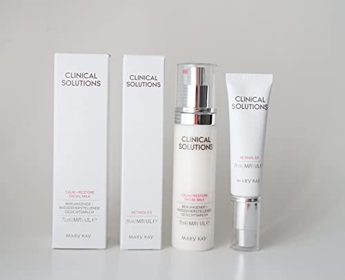 Mary kay Clinical Solutions Set beinhaltet Retinol 0,5 Serum und Calm + Restore Facial Milk