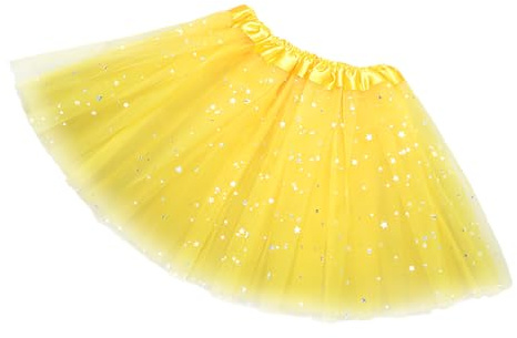 Rumyve Tutu Skirts,Elastic Ballet Dance Runner Tuller Tutu Skirt,Ballet Dance Parties Fancy Dress for Birthday Party