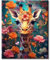 Diamond Painting Erwachsene Groß Xxl - 40 X50 cm, Diamant Painting Tiere Bilder Giraffe, 5d Dimond Painting Vollbohrer Diamant Malerei DIY Bastelset für Wohnzimmer und Schlafzimmer Wanddeko