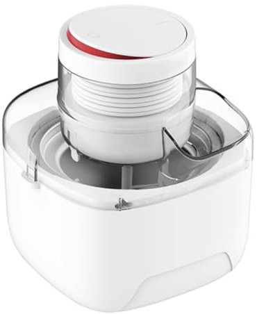 Gelatiera Fatta in Casa, Yogurtiera Frozen, Macchina per Dessert, con Ciotola da 500 Ml, Preparazione Rapida in 25 Minuti, per Preparare Gelato, Sorbetto E Yogurt