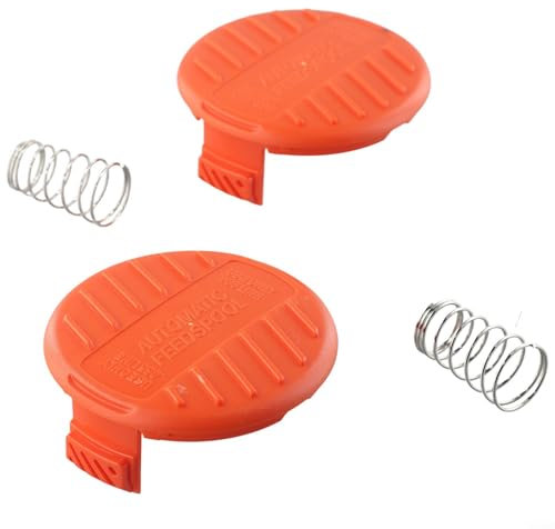 Zilimontt Tappo di ricambio per bobina Black And Decker per decespugliatore GH400 GLC120 ST5530 compatibile con GL Series GL430 GL430C GL430S GL430SC GL530 GL540 GL544 GL544C