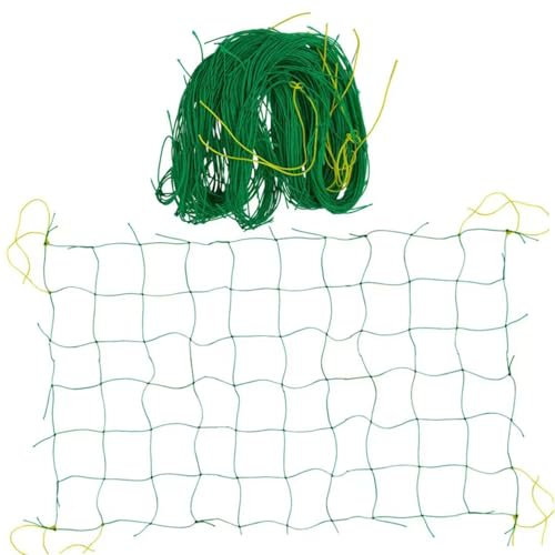 Lejelyma Treillis végétal, 18 brins 6, 6x9, 8ft Treillis pour Plantes grimpantes extérieures, Filet de Jardin résistant à l'usure pour la Maison, Le Jardin, la Ferme