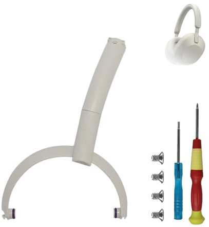 Adhiper Swivel Hinge Repair Kit for Sony WH-1000XM5 Headphone,Silver-Right | Durable Replacement Headband Hanger Bracket Parts Accessories,As Same As The OEM,for Professionals/People Who Like Challenges