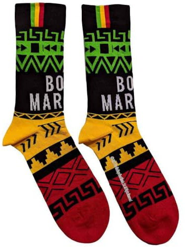 Bob Marley Press Play Womens Ankle Socks One Size