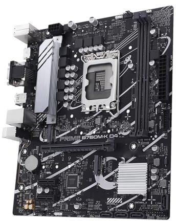 Placa Madre Fit For ASUS B760M-K DDR5 Intel B760 Motherboard Placa mae 12th/13th CPU LGA 1700 96G PCI-E4.0 M.2 Mother Gaming .5G LAN