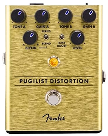 Fender Pugilist Distortion Verzerrungseffektpedal für Gitarre