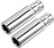 sourcing map 2pcs Douille 6 Pans 1/4 pouce 10mm Cr-V profonde