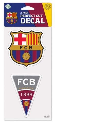 Wincraft FC Barcelona Perfect Cut Die Cut Decal - 4 x 8