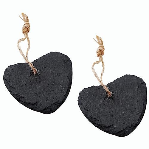 Pflanzenschilder 2x4er Set Schiefer zum Beschriften Kräuterschilder Kräuterstecker (2, 4er Satz Schieferstecker)