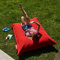 Fatboy® The Original Outdoor Sitzsack | Bean Bag/Kissen/Sessel XXL Classic Outdoor | Rosa | 180 x 140 cm