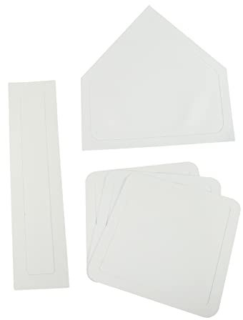 BESPORTBLE 5st Baseball-Basis Softballbasen Aus Gummi Bodenplatte Aus Gummi Kickball Praxis Basis Pitching-unterlage Aus Gummi Baseball Hinterhof Spielen Basis Wasserdicht Weiß Dienen