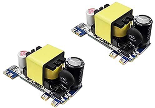 TECNOIOT 2pcs AC-DC 24v 500ma Baja ondulación de conmutación módulos de Fuente de alimentación 220v AC