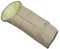 BAMBINIWELT Winterfußsack Fußsack für Kinderwagen, Buggy oder Schlitten, in Mumienform, aus Wolle, Größe anpassbar, MUMIE MELIERT (beige MELIERT)